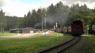 preview picture of video 'Volldampf auf der Harzquerbahn | Full Steam ahead on the Trans-Harz-Railway'