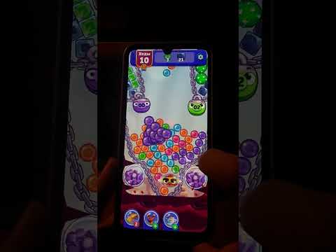 Playing the game Angry birds dream blast. Completed levels (1800-1810).