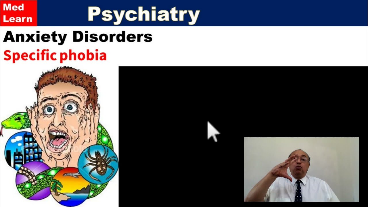 (16) Anxiety Disorders (Specific Phobia)   #CME #Internal_Medicine #USMLE #محاضرات_باطنة #Medical