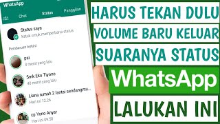 Download lagu How to deal with WA status no sound mp3