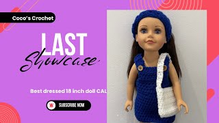 CROCHET 18 inch doll CAL 2025…Last Showcase!