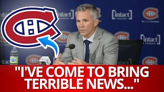 THINGS THAT WERE GOOD HAVE UNFORTUNATELY ENDED! NO ONE EXPECTED THIS! CANADIENS NEWS