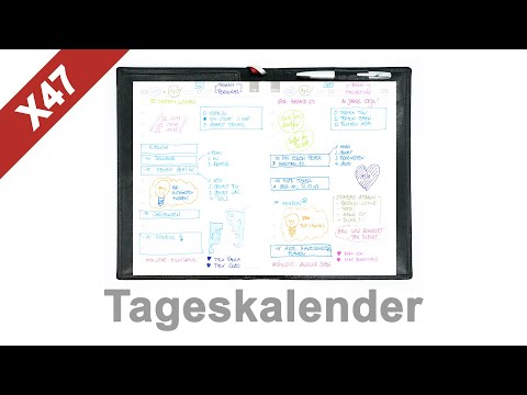 Der Tageskalender von X47 (X47-33)