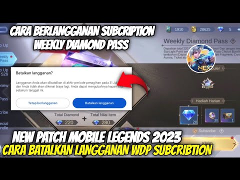 Penjelasan Lengkap Weekly Diamond Pass ML 2023 | Keuntungan Beli WDP MLBB 2023