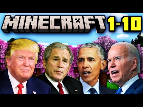 Presidents in Modded Minecraft Madness