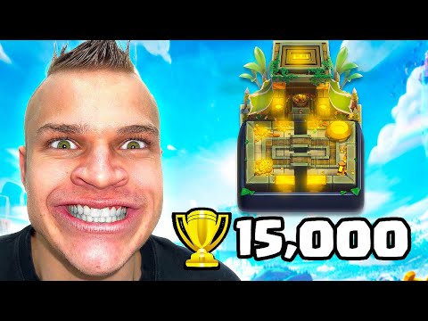 I Hit 15,000 Trophies in Clash Royale!