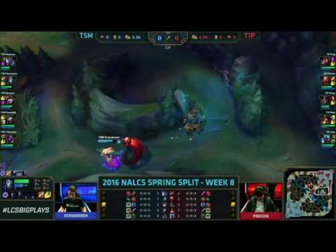 TSM vs TIP LOL Esports | Week 8 day 1 NA LCS Sping 2016 | Team Solomid vs Team Impulse W8D