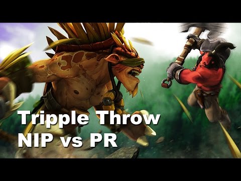 Tripple Throws No Buyback - NIP vs PR Dota 2