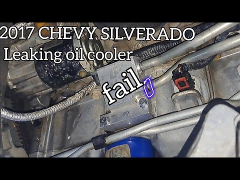 Chevy silverado Leaking oil cooler line, Thanks, dorman