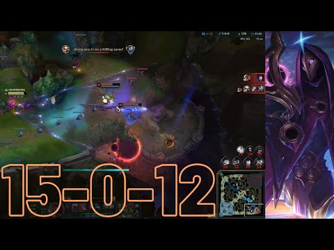 Cody Sun 15-0-12 Jhin ADC NA Challenger Perfect Gameplay POV