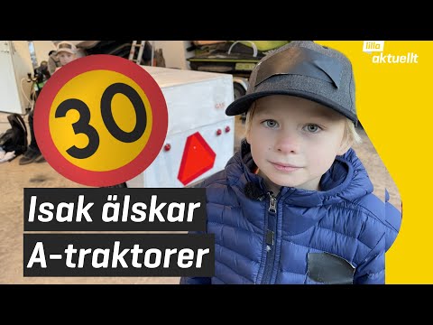 , title : 'Isak älskar A-traktor! | Lilla Aktuellt'