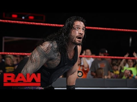 Roman Reigns vs. Chris Jericho - United States Championship Match: Raw, Jan. 2, 2017