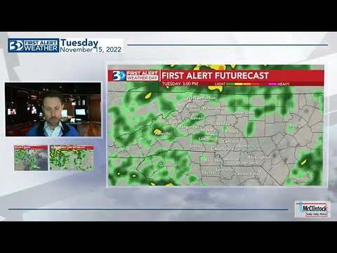 Cold Rain Continues, Dry And Sunny Wednesday Ahead