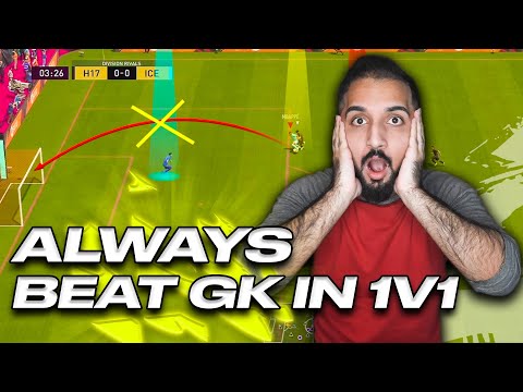 How To Actually BEAT The GOALKEEPER In 1V1 Situations? Fifa 22 Finishing Tutorial