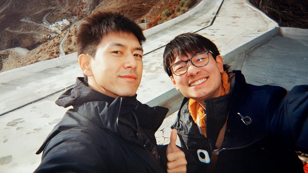和李现，徒步在西藏库拉岗日