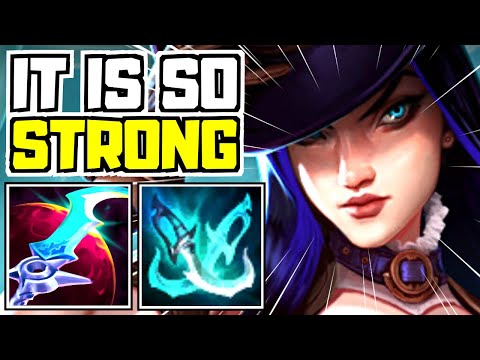 You HAVE to Try This Caitlyn Build