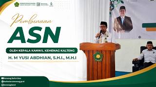  Pembinaan ASN Kantor Kemenag Barito Utara