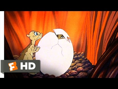 The Land Before Time (6/10) Movie CLIP - The Friends Find Spike (1988) HD