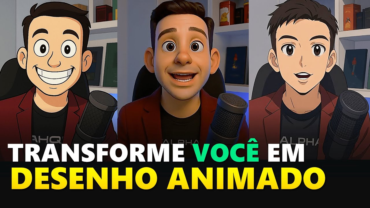 Turn YOU into a CARTOON with LIP SYNC