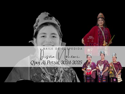 Baile de Despedida de Disvia Nohemí, Q'poj Aj Petzal, 2024-2025, El Titanic | Marimba Sonora GC 