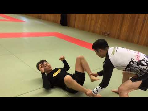 オーバーリミット札幌代表村田良蔵スペシャル寝技セミナー スパーリング3