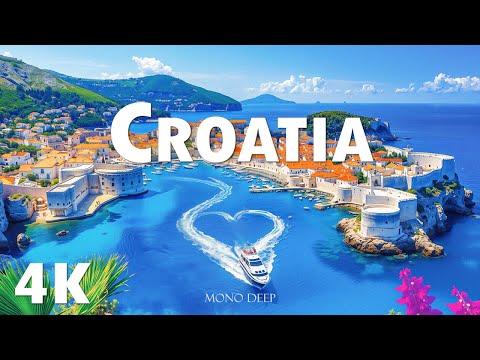 Croatia 4K - Discover Plitvice Lakes & Dramatic Landscapes Aerial Views With Deep House Chill
