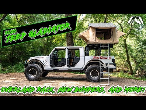 2020 Jeep Gladiator: Lifted, Overland Rack, New Bumpers, And More! [2019]