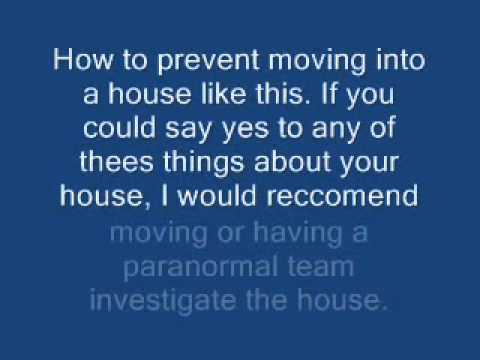 10 Signs that your house is haunted
