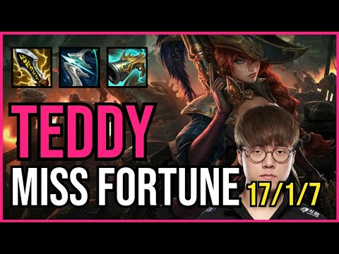 TEDDY - MISS FORTUNE vs. KAI'SA ADC | KR GRANDMASTER | PATCH 11.1