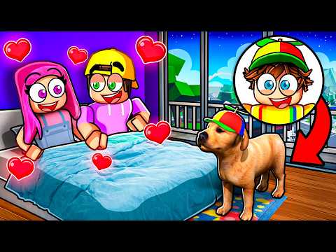 SPYING On My Crush as a PET DOG in Roblox!