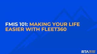 Webinar - FMIS 101: Making Your Life Easier with Fleet360 #fleetmanagement #webinar #fmis