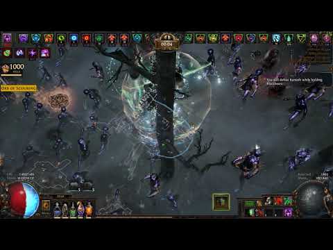 Path of Exile - | Delirium | T14 Burial Chamber Run | Occultist