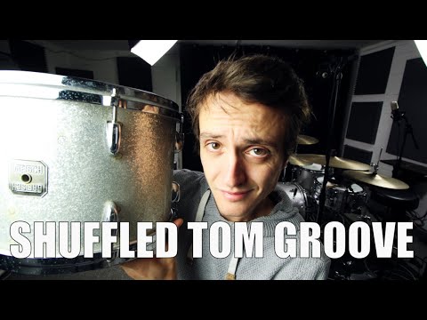 Shuffled Tom Groove - Daily Drum Lesson