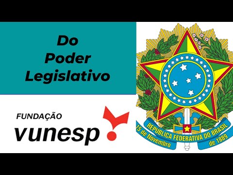 [QUESTÕES VUNESP]-Do Poder Legislativo