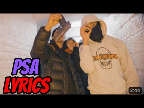 PJ Glizzy x Wockhardt - PSA (LYRICS VIDEO)