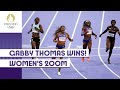 Gabby Thomas Is An Olympic Champion Women S 200m Final Paris2024 Highlights