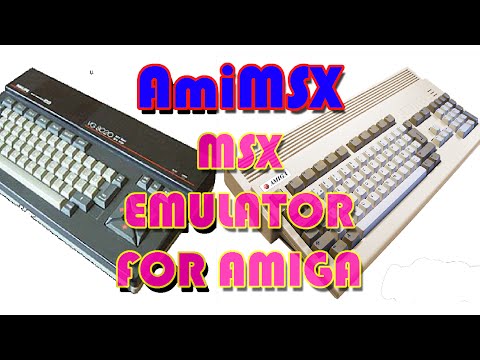 Amiga AmiMSX - MSX Emulator