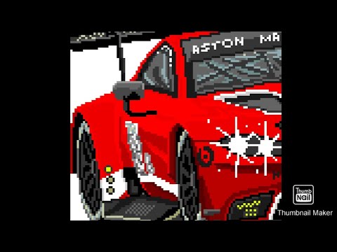 PIXEL ART #31: Voiture de course rouge !