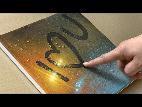 Rainy Window Painting / Acrylic Painting / STEP by STEP