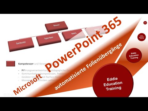 Automatisierte Folienübergänge mit Endlosschleife in PowerPoint 365 von Eddie ⁂ Education Training