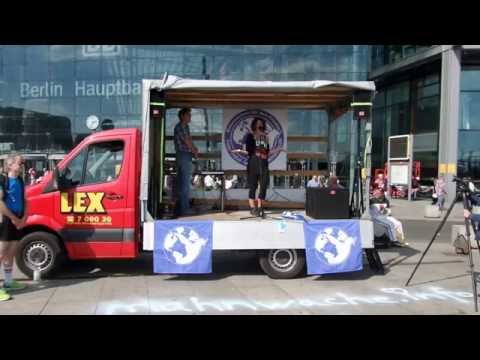 Mahnwache Berlin - Teil 1 - 3. Bundesweite Mahnwache in Berlin 29.08.2015