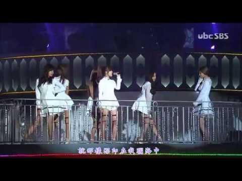 【HD繁體中字】 141221  Apink 에이핑크 - LUV  (Acoustic + Dance Ver) @ 2014 SBS 歌謠大戰 Super 5
