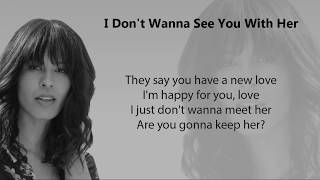 I Don&#39;t Wanna See You With Her_ Maria Mena   Lyrics