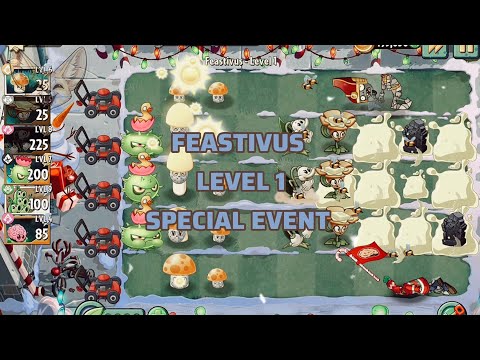 Feastivus | Level 1 | Special Event | PvZ2 Official 