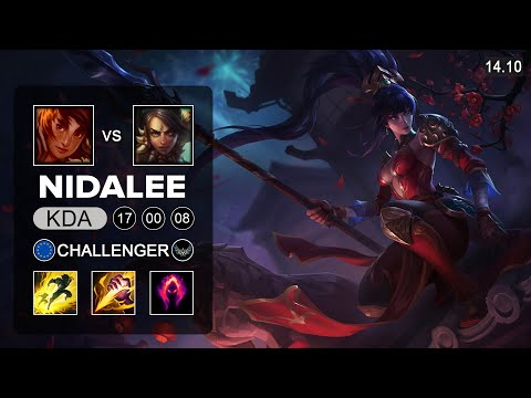 Nidalee vs Taliyah Jungle - EUW Challenger - Patch 14.10 Season 14