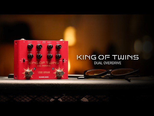 Vídeo relacionado con SONICAKE Pedal Overdrive Doble Canal Overdrive/Boost/Distortion 3 Modos Circuito Analógico Puro True Bypass 4 Potenciadores por Canal QDS-08