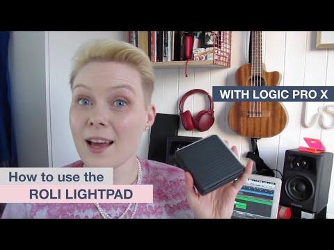 MPW // How to use the ROLI Lightpad Block with Logic Pro X \\ Rookes