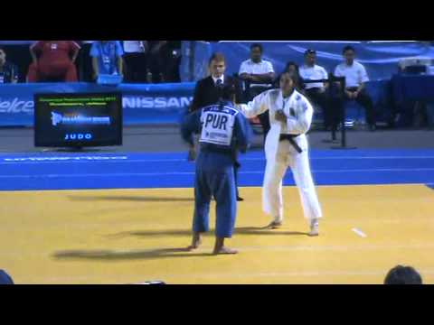 Judo Panamericano 2011 - Mariana Silva ( BRA ) vs Jessica Garcia ( PUR ) - 63 Kg