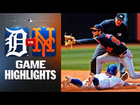 뉴욕메츠 VS 디트로이트 9:4 MLB 스포츠하이라이트