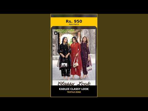 Kadlee Classy Look – product video thumbnail
